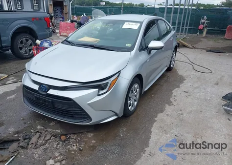 2024 Toyota Corolla Hybrid Le from USA, damaged, VIN JTDBCMFE0R3049138